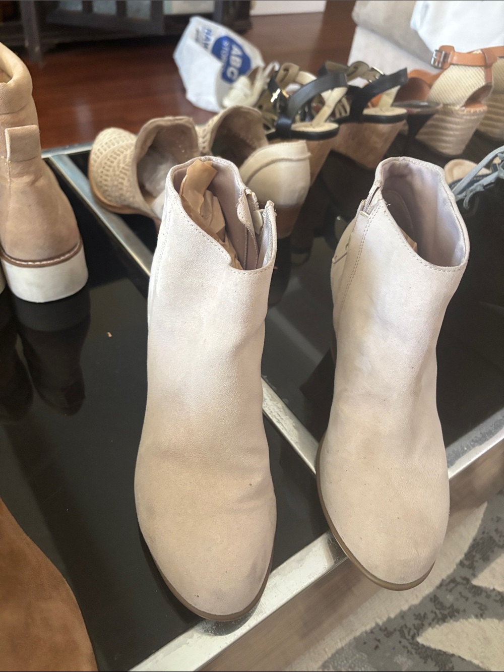 Old Navy Tan Boots View 2